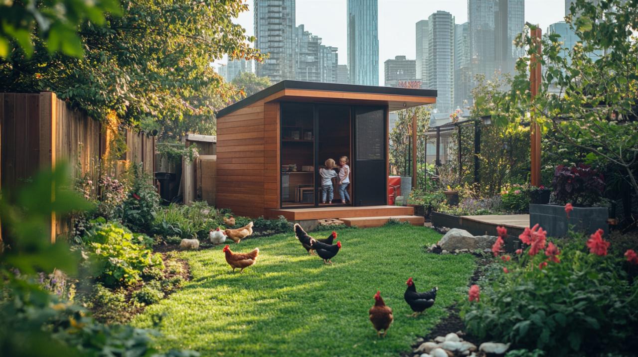 Instalar un gallinero urbano: lo que necesitas saber para garantizar la salud de tus gallinas